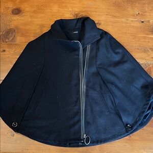DREW Black Cape Jacket